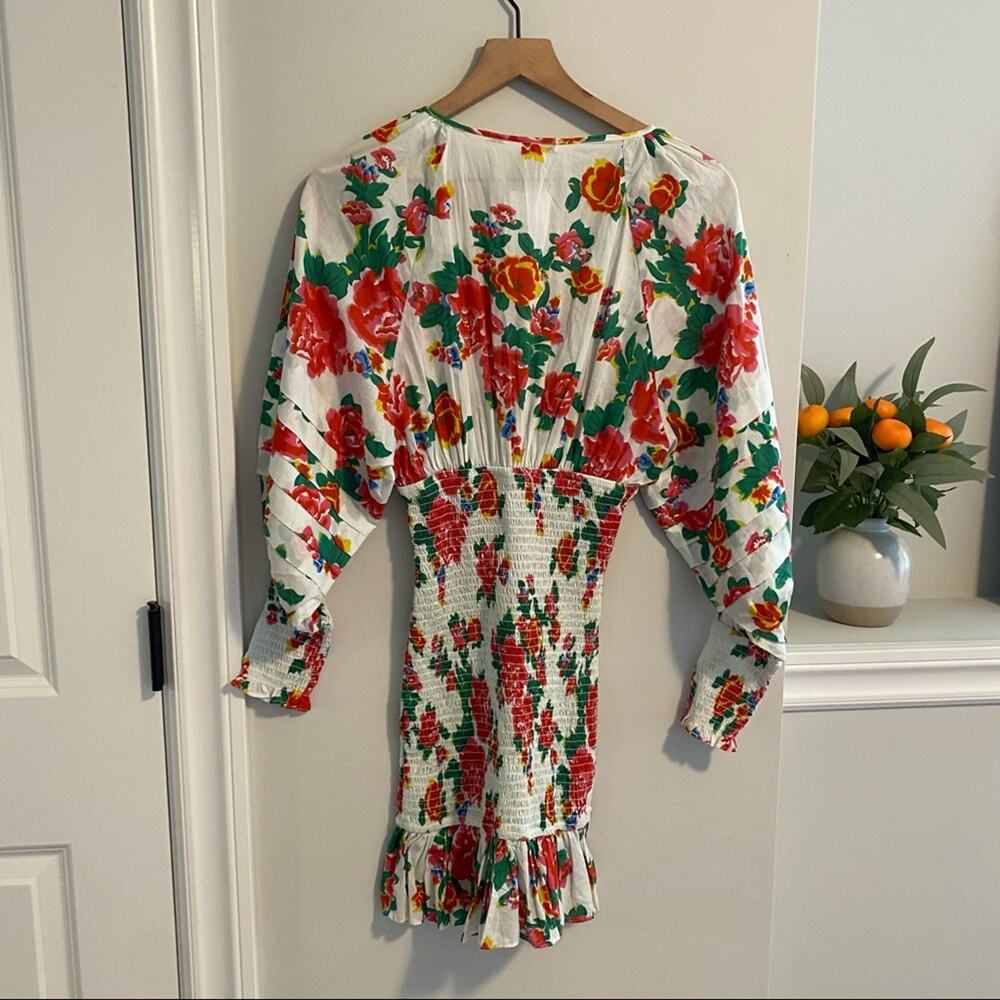NWT RHODE Anya Smocked Mini Dress Small - Picture 10 of 15